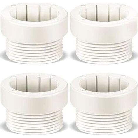 PA Adaptateur stabilisateur de parasol de piscine fileté de 1,75 pouce pour terrasses extérieures. (1/4)