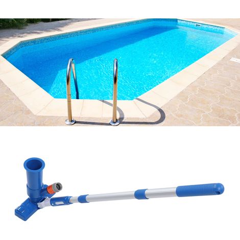 [Aspiradora de piscina] + [Boquilla de aspiradora de piscina portátil] + [Palo telescópico] + [Material plástico][Aspiradora de piscina] + [Boquilla de aspiradora de piscina portátil] + [Palo telescóp (1/5)