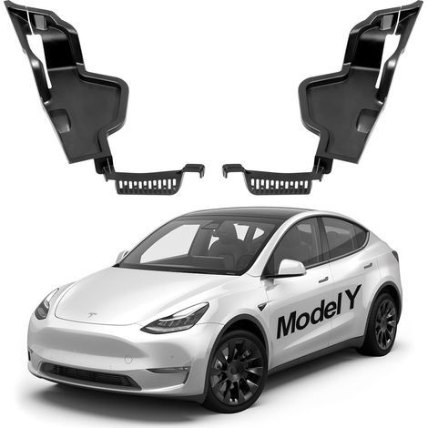 Boîte de barrière étanche pour capot Tesla modèle Y, canal de grille de guidage d'eau du coffre avant et arrière 2021 2022 2023 2024 accessoires modèle Y, un incontournable pour les propriétaires de T (1/5)
