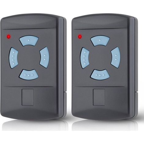2 pièces Télécommande de Porte de Garage pour Hörmann HSM4-868 HSE2-868 HS4-868, Compatible avec Hörmann Blue Buttons 868.3MHz Télécommande pour Garage