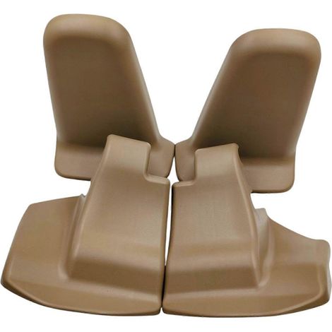 Satz mit 4 Scharnierabdeckungen für die Rücksitzlehnen für Toyota Land Cruiser LC200 08-21 71486-60050 71485-60090 71639-60110 71629-60380 B (1/5)