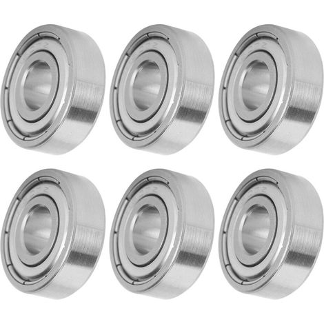 Adatti per confezioni da 10 cuscinetti in acciaio inossidabile S607Z, dimensioni 7x19x6mm, per skateboard e pattini a rotelle.