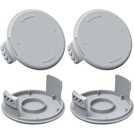 4 Couvercles de Capuchon de Bobine pour Ryobi One+ 18V, 24V, 40V Tondeuses, couvercles de bobine de coupe-bordure compatibles avec Ryobi AC14RL3A (1/5)