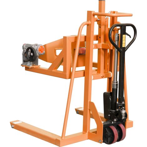 Bauer Fassheberoller FHR 600 F, lackiert, Gelborange