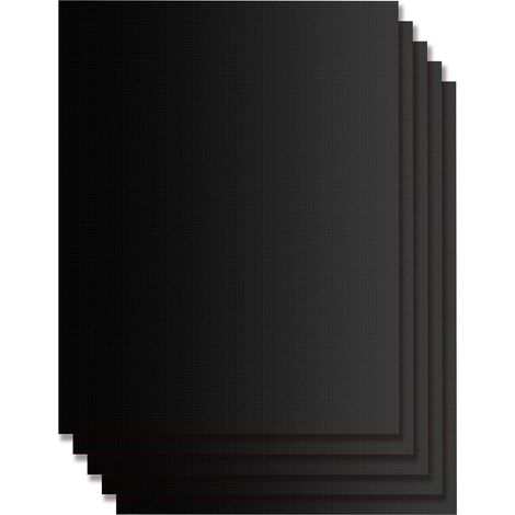 Lot de 5 Tapis de Cuisson, Antiadhésif, Résistant 260°C, Pour Barbecue et Four (1/5)