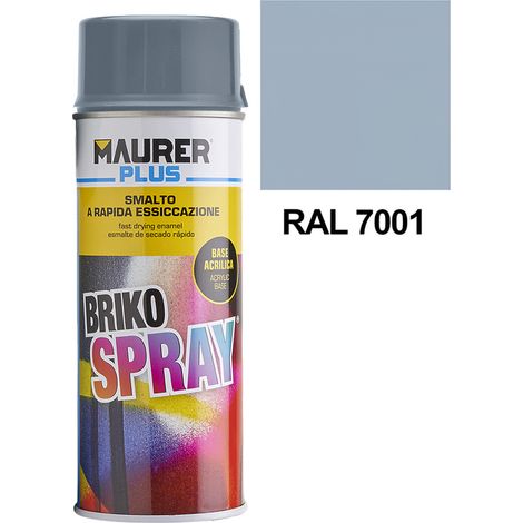 Sprühfarbe Grau Silber 400 ml.