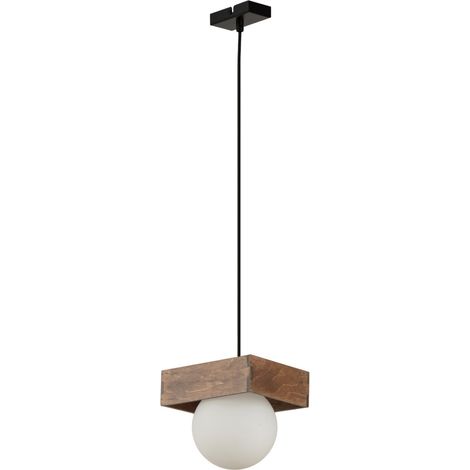 Suspension bohème boule blanche G9 12W Sigma Bloom (1/4)