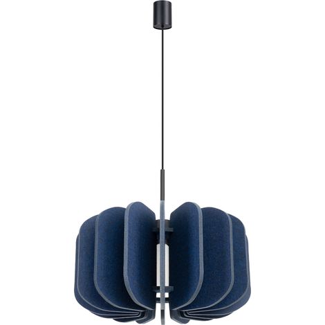 Marineblaue Hängelampe Mula 45 (1/5)
