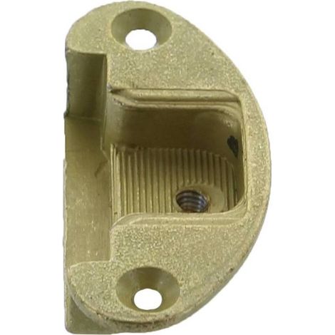 10 x BASETTA P/CERNIERE A0069  OTTONATA