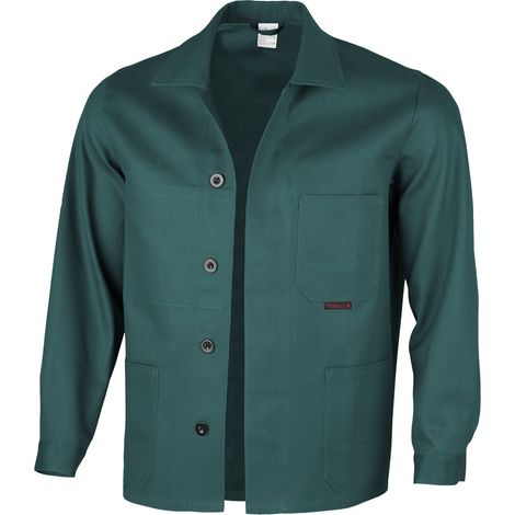 Qualitex Arbeitsjacke "classic", Größe: 42, Farbe: grün (1/2)