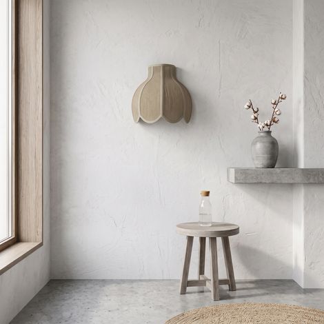 Aplique de Pared en Yute con Cinta Beige  Serie NALA (1/5)