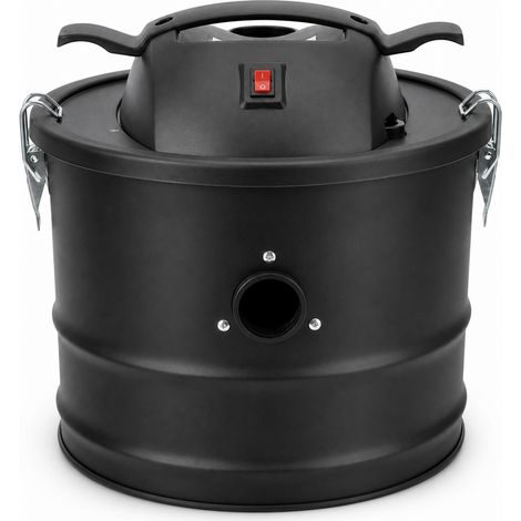 Aspirateur à Cendres Souffleur 15 L 800 W Noir pour Cheminée (1/5)