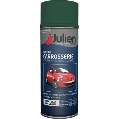 Peinture aérosol pour Carrosserie - Brillant Vert Patrick 37120 - 400 ml - Julien