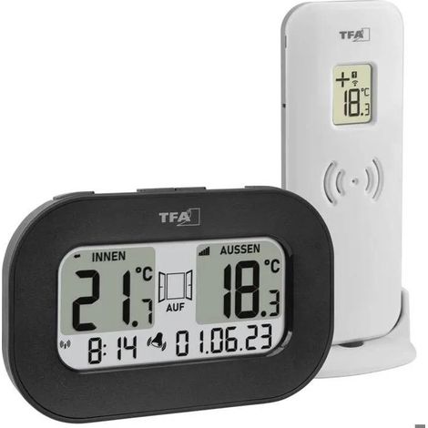 tfa-dostmann ThermoConnect termómetro digital inalámbrico negro