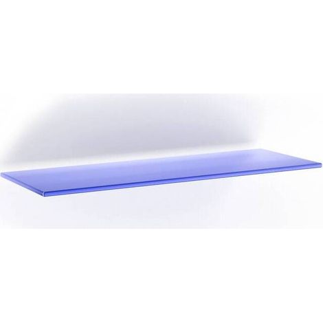 5 x MENSOLA VITRA 6 MM BLU 15X60 CM