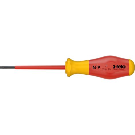 Flachschraubendreher Felo no9 vde VDE geprüft 1000V