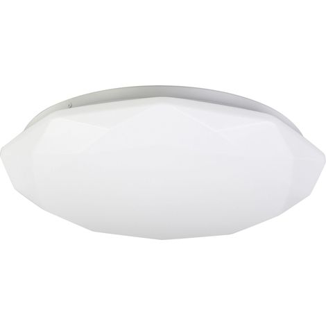 Plafonnier carré blanc 49cm LED 60W Baldo Candellux (1/2)