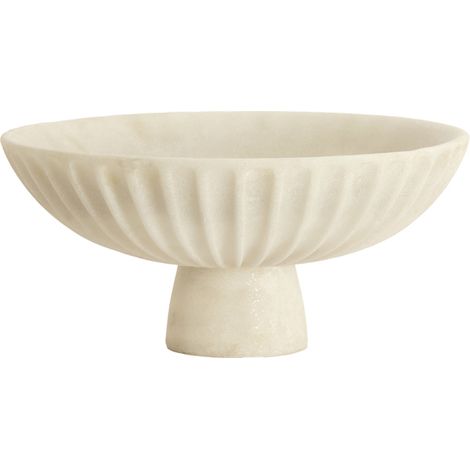 Cuenco blanco de plástico elegante Light & Living Shila (1/4)