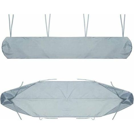 Waterproof grey Oxford cover for 4.5m retractable awning.