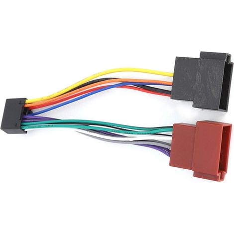 Adaptador conector hembra ISO Bus 16 pines – Compatible con Kenwood NC, recambio audio (1/5)