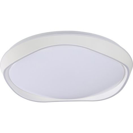 Plafoniera LED 144W 11520lm 3000-6000K 50cm Bianco Dimmerabile Serie Kamuk