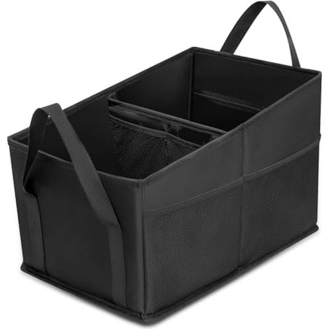 Organisateur Voiture, Pliables Siege Avant Rangement Voiture, Organisateur Voiture Enfant, Multipurpose Poches pour Jouets, Collations, Livres, Accesoire pour Voiture (1/5)