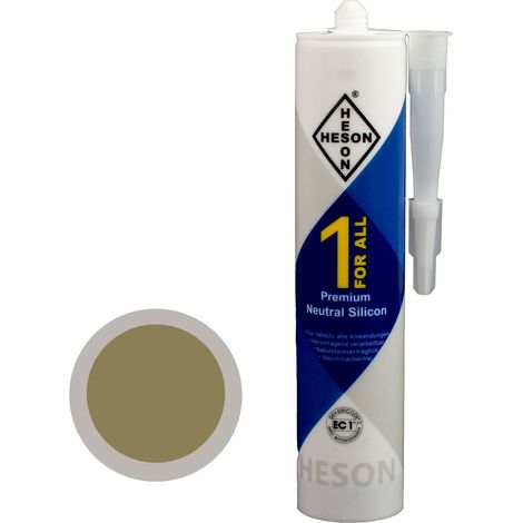 Heson Silikon 1forAll Bahamabeige/Eiche hell 310ml