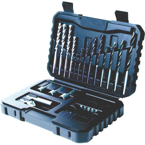 BOX MIT BOHR- UND SCHRAUBEZUBEHÖR 32 STÜCK B&D A7216 (1/2)