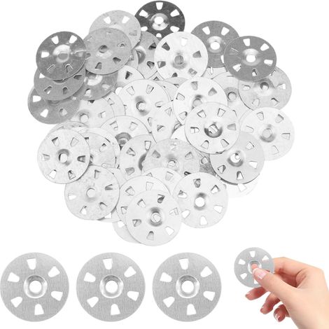 200 x 35mm Galvanised Insulation Washers (1/5)
