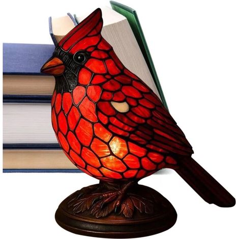 Lampe Oiseau - Nouveauté Sans Fil Alimentée Par Piles - Lampe de Chevet