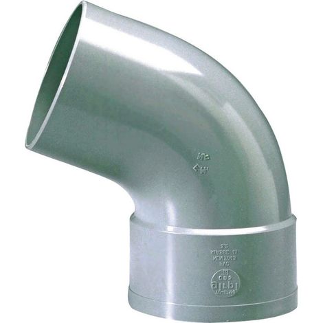 Coude PVC 67 degrés MF 100