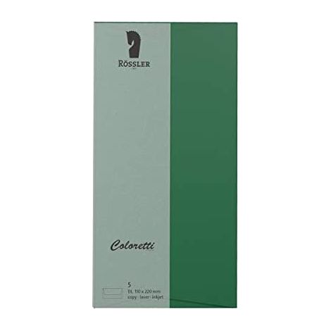 American dl colouretti 5 pcs. enveloppe vert foncé (1/3)