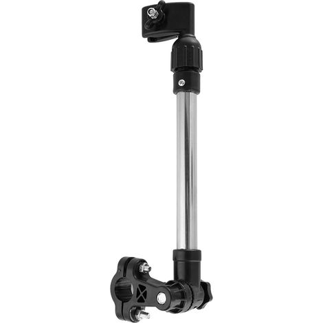 CCYKXA Bicycle Umbrella Stand Stainless Steel Umbrella Holder 360° Adjustable Stretch Armchair Retractable Handle Clamp Supports Accessory for Rolling Walker Golf Cart (1/5)