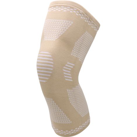 Lot de 2 genouillères de sport homme femme, protection articulaire antidérapante pour corde à sauter, basketball, course à pied, équipement professionnel respirant (1/3)