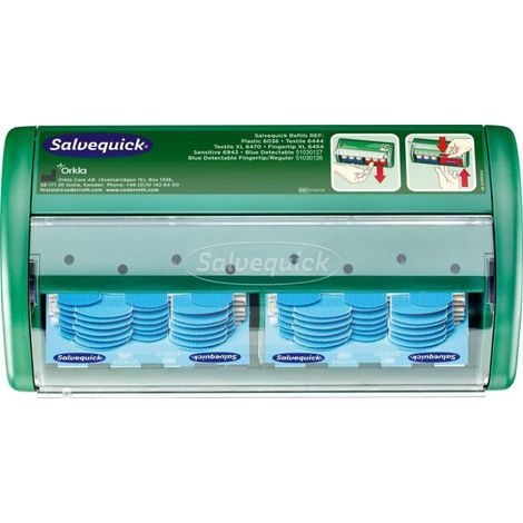 Salvequick blue detectable 1009072 Dispenser cerotti (L x A x P) 230 x 120 x 55 mm (1/3)