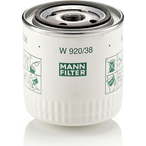 Filtre à huile type vissé Mann Filter W920/38