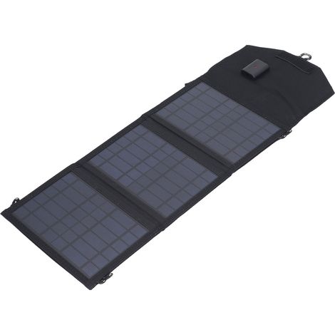 Kit chargeur solaire 10,5 W avec sortie USB 5 V, batterie portable pliable, module solaire en polysilicium avec 3 cartes pour petit appareil photo de téléphone. (1/5)