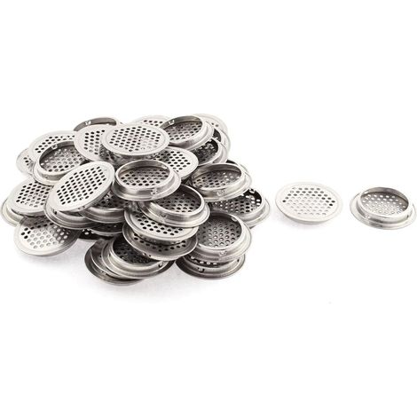 65mm Witterungsschutz Durchmesser Edelstahl Flach Kabinett Mesh Loch Air Vent Louver Fensterdichtung