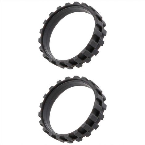 Set de 2 pneus pour roues séries 500, 600, 700, 800 et 900 - Compatible avec modèles de 500 à 900, bandage de remplacement robuste, usage extérieur et intérieur, taille universelle. (1/5)