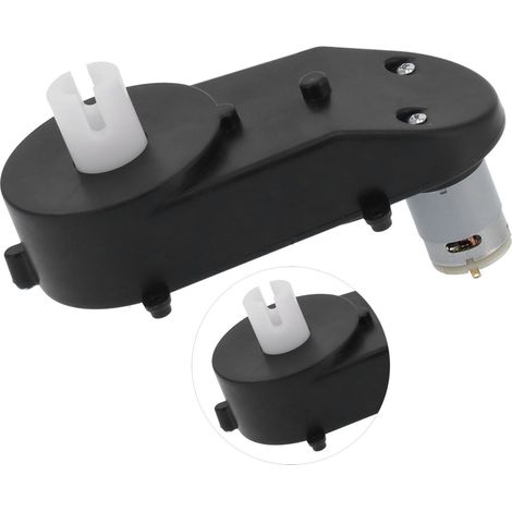 12V 6600RPM Elektromotorgetriebe für Spielzeugautos und Fahrräder - Getriebezubehör (1/5)