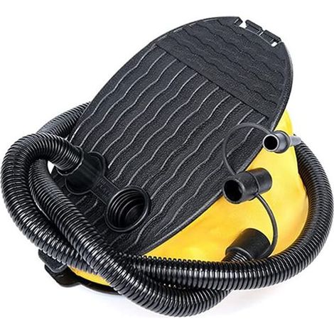 Pompe à pied, pompe à nage portable pour gonfler et flotter, idéale pour le camping, la piscine, les bouées gonflables et les matelas gonflables. (1/4)