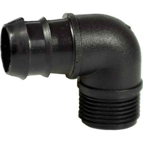 GOMITO FILETTATO MASCHIO BASSA PRESSIONE Ø mm 25x3/4" Q.TA 50