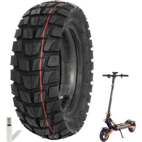 Pneu et Chambre à air 255x80 Pour Trottinette électrique Dualtron Victor - Kaabo Mantis 10 Mobygum Xenon-S et kukirin G2 Master