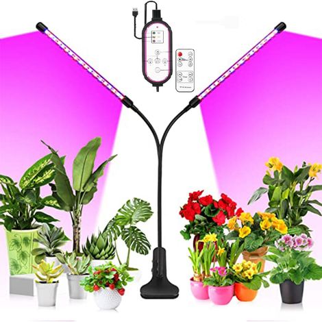 LED-Pflanzenwachstum Licht,Clip-Licht,Pflanze füllen Licht,2/3/4 Köpfe (1/5)