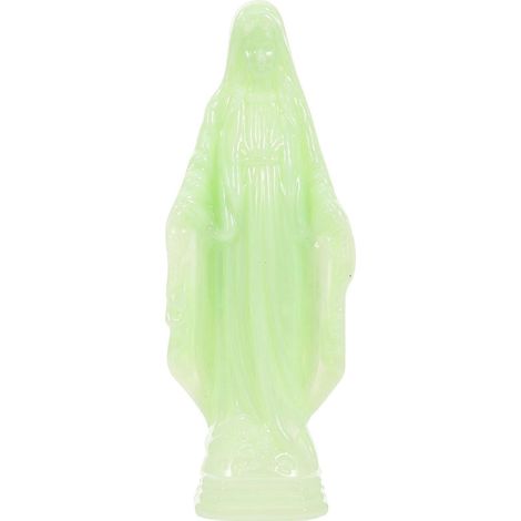 Statue lumineuse de la Vierge Marie, ornement pour bureau ou salle d'étude-18x6.5cm (1/3)