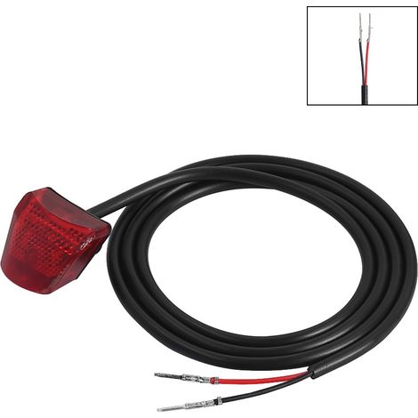 Replacement parts for rear fender and taillight of Kugoo G2 Pro electric scooter