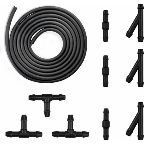 Scheibenwischerschlauch-Set, 3M-Scheibenwaschflüssigkeitsschlauch, Wischerdüse, Sprühschlauch für Nebelwaschanlage