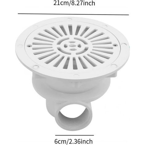 Remplacement du couvercle du drain principal de la piscine Réparation professionnelle Drain de fond de piscine facile à installer (1/3)