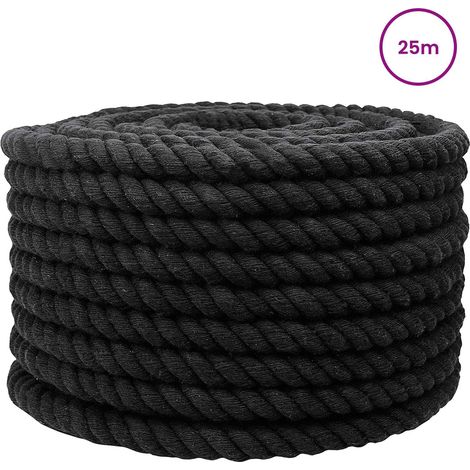 Corda  Fune Nero 2 x 2 x 2500 cm Cotone (1/5)