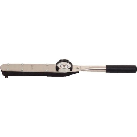 Kstools – Clé dynamométrique 1/4' avec lecture directe – Plage de couple 0,7-3,5 Nm – Précision +/-4% – Longueur 270 mm – Poignée ergonomique (1/5)
